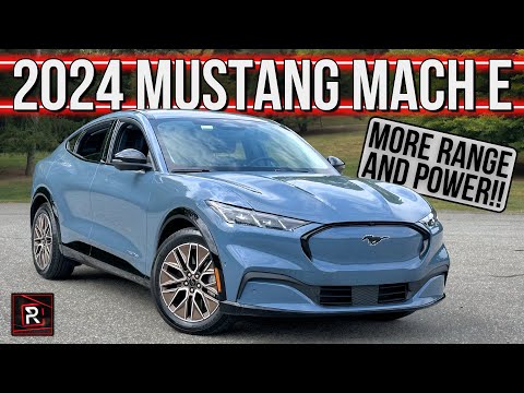 The 2024 Ford Mustang Mach E Is Premium SUV With Big Improvements in Range & Power