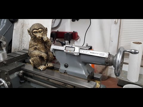Making a cheap Aldi tailstock dro Myford lathe
