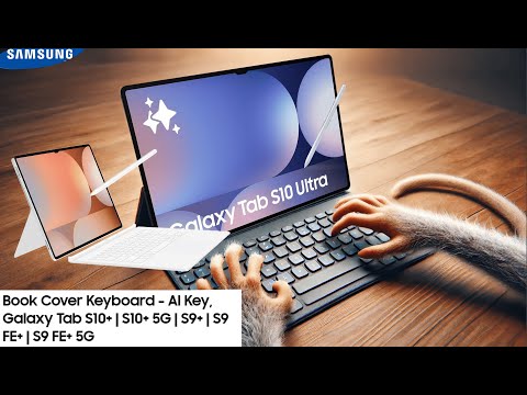 Samsung Galaxy Tab S10 Ultra Book Cover Keyboard Unboxing
