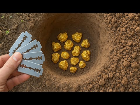 How to Turn a Razor Blade into a Long Range Gold and Treasure Detector! It Really Works