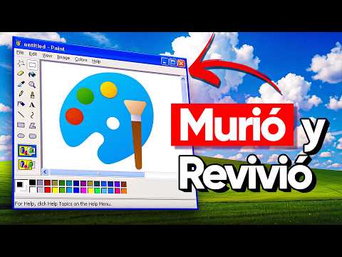 Por qué Microsoft Intentó MATAR a Paint Y NO PUDO