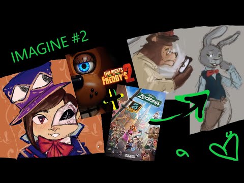 IMAGINE 2: FNAF 2 CHARACTERS IN ZOOTOPIA // Doodle sesh