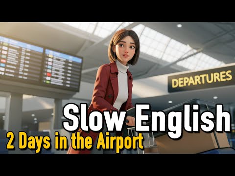 I Spent 2 Days in the Airport | Step by Step Airport English Guide | Real Airport & Airplane English