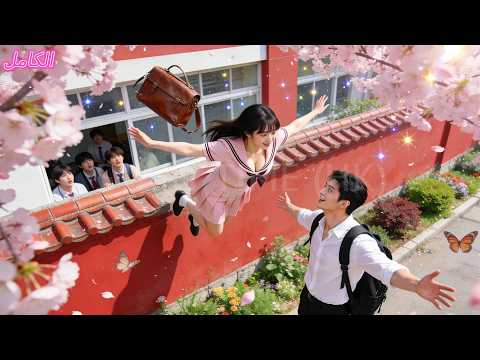 هربت من الحصة وقفزت فوق السور فسقطت—لتقع مباشرة في قلب وسيم المدرسة! وهنا تبدأ قصة الحب!