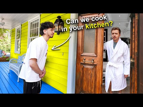 I Asked YouTubers to Cook Them Dinner in THEIR Kitchen