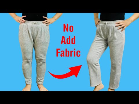 ❌ Special: Trick to widen pants without adding any fabric