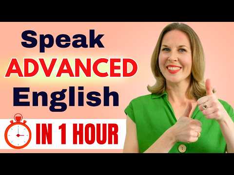 How to Speak English Fluently | Advanced English Fluency Masterclass