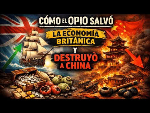 Cómo el Opio Salvó la Economía Británica y Destruyó a China