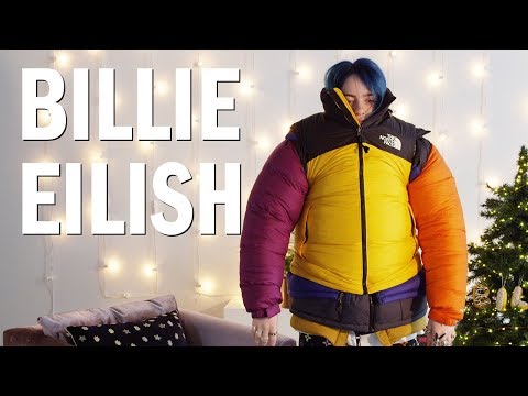 Billie Eilish Attempts the Puffer Jacket Challenge — Open Up