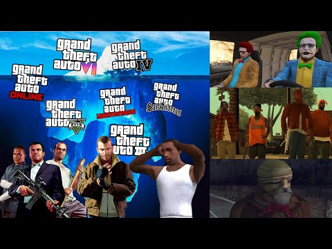 The Grand Theft Auto Iceberg Explained (From GTA 1 - GTA 6)