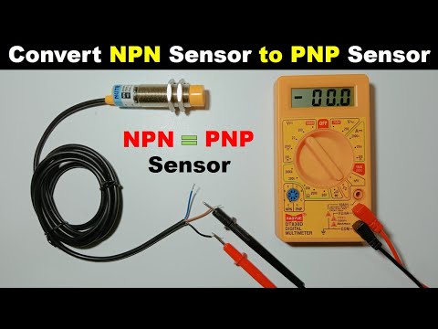 How to wire NPN Sensor to make it work as PNP Sensor @Electrical Technician