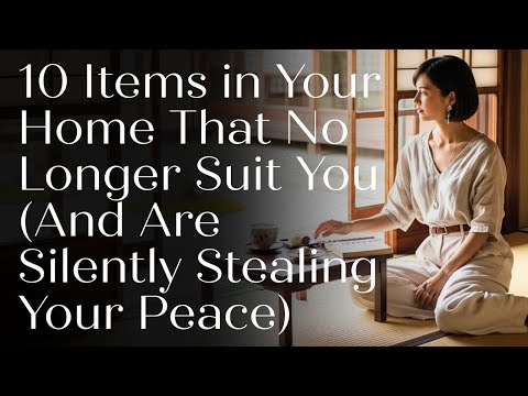 10 Items in Your Home That No Longer Suit You (And Are Silently Stealing Your Peace)