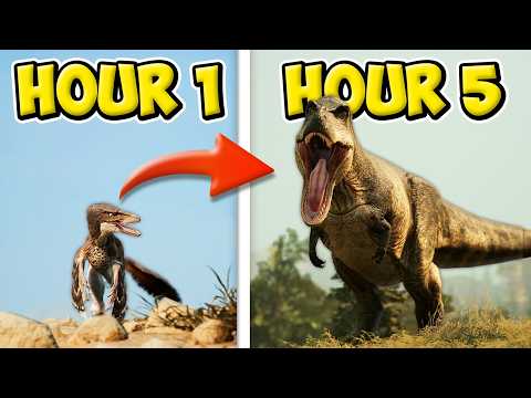 I Started as the Weakest Dinosaur on the Server...