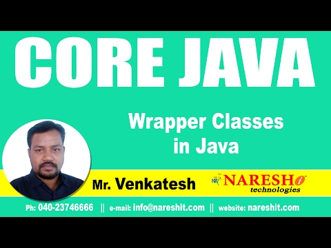 Wrapper Classes in Java | Core Java Tutorial