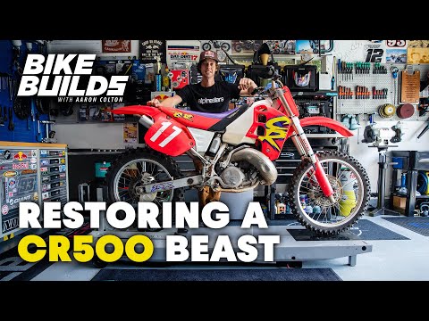 Restoring and Racing a BEAST - 1994 Honda CR500 | Bike Builds with Aaron Colton