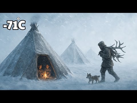 24 Hours With Yakut Nomads in Winter | How They Survive –71°C