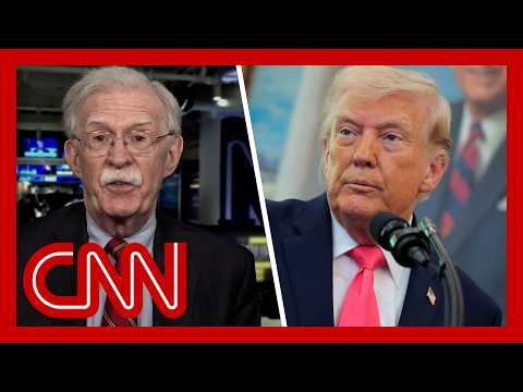 Bolton: Trump is 'confused' about Iran war objectives