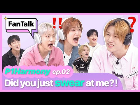 FanTalk with P1Harmony EP.2: Whisper game chaos