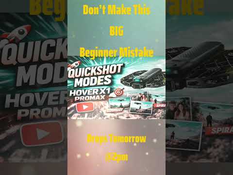 Hover X1 Pro/Pro Max Flight Modes Explained Avoid This Beginner Mistake #hoverx1promax #hoverx1pro