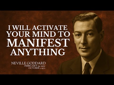 🔥 I Will Activate Your Mind to Manifest ANYTHING | Neville Goddard Inspired Speech 🔥