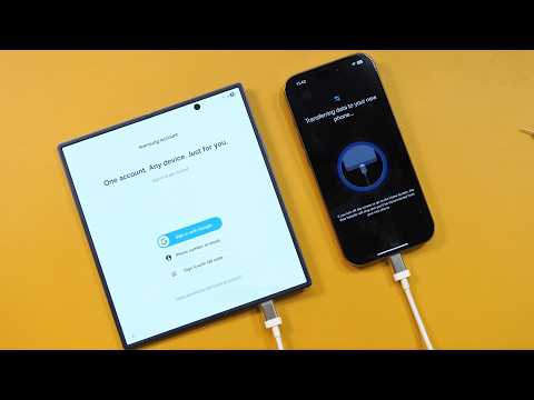 Switching Guide from iPhone to Samsung Galaxy Z Fold7