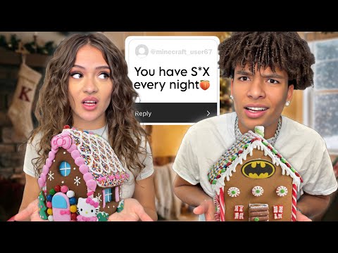 REACTING TO FAN THEORIES & MAKING GINGERBREAD HOUSES!