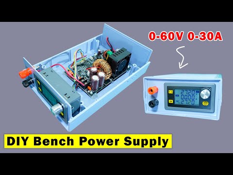 Build your own variable 0-60V 0-30A DC Adjustable bench Power Supply