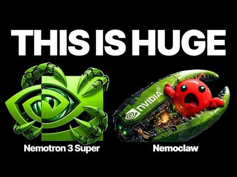NVIDIA's NEW Nemoclaw + Nemotron 3 Super Just Changed AI Agents Forever