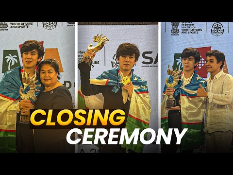 The beautiful closing ceremony | Javokhir Sindarov becomes FIDE World Cup Champion 2025
