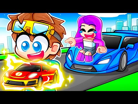 Pretending To Be A NOOB, Then Using $7,000,000 FLASH SUPERCAR! (Driving Empire)