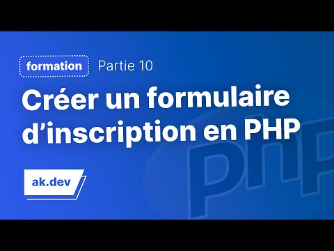 How to create a registration form in PHP & MYSQL!