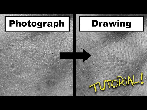 How to Draw Hyper Realistic Facial Skin! EASY Step-by-Step