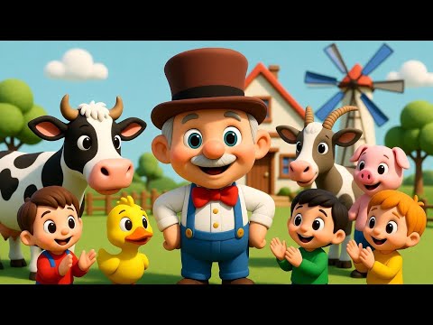 This Old Man Song π©πΆ | Cute 3D Nursery Rhymes for Kids | Laila Fun