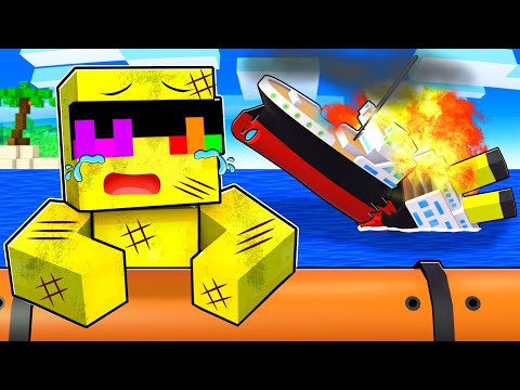 Sunny Was SHIPWRECKED In Minecraft!