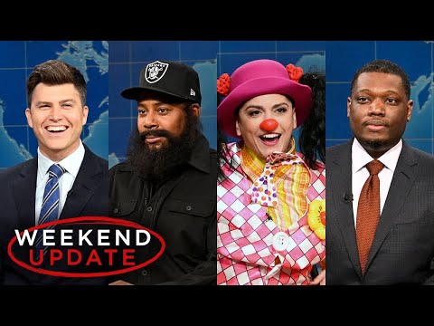 Weekend Update ft. Kenan Thompson and Cecily Strong - SNL