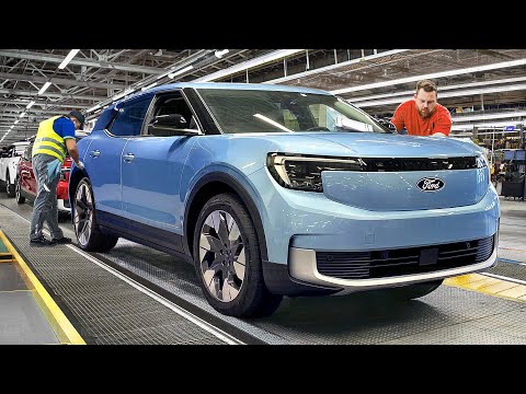 Inside Ford’s High-Tech Plant Making the Brand New Electric Explorer