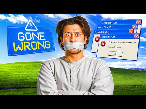 I Installed WINDOWS XP in 2025 (Gone WRONG)