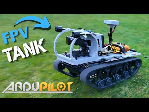 I Made an Autonomous FPV Tank – ArduPilot Rover Tutorial