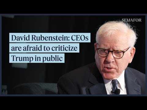 CEOs are afraid to criticize Trump in public, Carlyle chair says