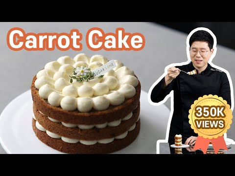 Mother-of-all Carrot Cakes | Moist cake sheet & balanced cream cheese frosting