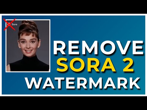 SORA 2 Watermark Problem? This Free Tool Changes Everything