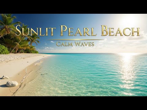 Sunlit Pearl Beach β¨π | Peaceful Beach Chill Music