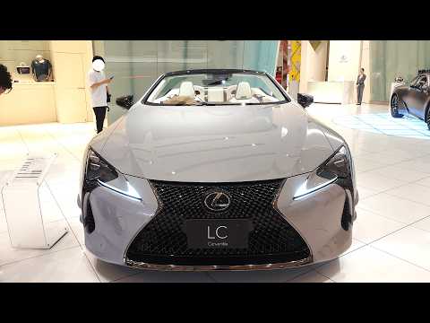 2025 Lexus LC500 convertible Pinnacle - Walkaround-Exterior and interior Notalking