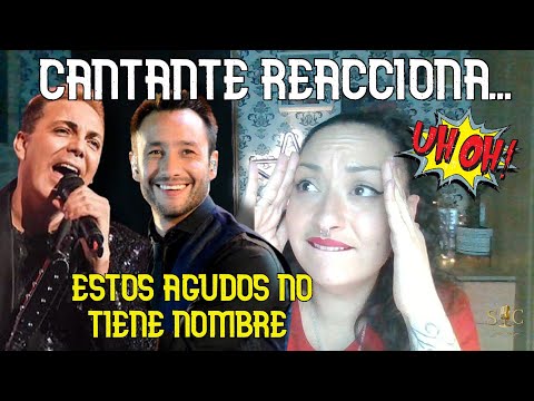 LUCIANO PEREYRA CON CRISTIAN CASTRO ❤️VOLVER AMAR ❤️ cantante ESPAÑOLA REACTION & ANALYSIS