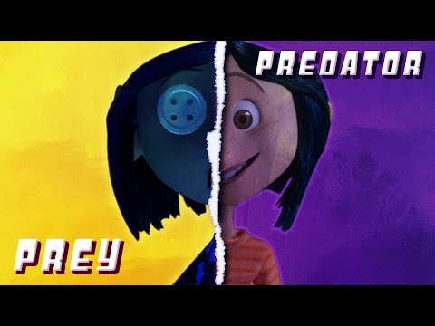 How Coraline goes from Prey to Predator