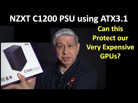 The NZXT C1200 Gold PSU with ATX 3.1 Compliance