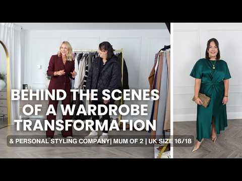 Behind the Scenes of a Wardrobe Transformation | Styling a Size 16-18 Mum of Two | Melissa Murrell