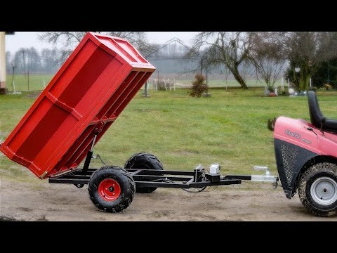 Making Electric-hydraulic Tipper Trailer