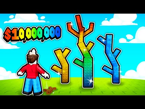 I made a FORTUNE collecting Sticks in Roblox