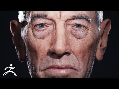 How to Sculpt SKIN using TEXTURE XYZ in ZBRUSH